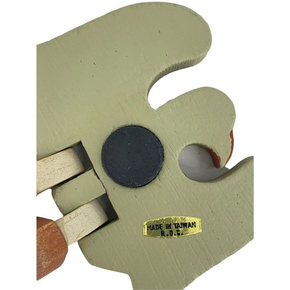 USA Eagle Fridge Magnet Patriotic Wood 0022 Moving Legs - Picture 6 of 7